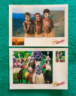 Set Of 2 Postcards - VANUATU - Vanuatu