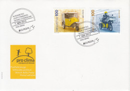 SWITZERLAND 2013 EUROPA CEPT.Van Of The Postman.FDC - 2013