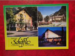 CARTE GASTHOFF SCHIFFLE HOHENEMS - Feldkirch