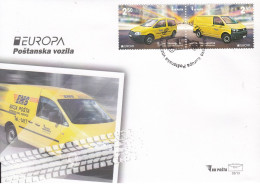 BOSNIA GERCEGOVINA 2013 EUROPA CEPT.Van Of The Postman.FDC - 2013