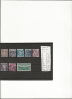 TIMBRE DE L IRLANDE OBLITEREES 1922-41 COTE 48.25 € - Used Stamps