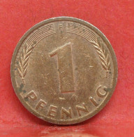 1 Pfennig 1976 F - TTB - Pièce Monnaie Allemagne - Article N°1179 - 1 Pfennig
