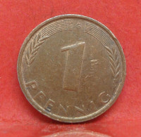 1 Pfennig 1976 G - TTB - Pièce Monnaie Allemagne - Article N°1180 - 1 Pfennig