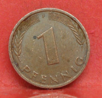 1 Pfennig 1977 F - TB - Pièce Monnaie Allemagne - Article N°1184 - 1 Pfennig