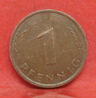 1 Pfennig 1977 J - TTB - Pièce Monnaie Allemagne - Article N°1185 - 1 Pfennig