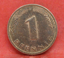 1 Pfennig 1979 D - TTB - Pièce Monnaie Allemagne - Article N°1193 - 1 Pfennig