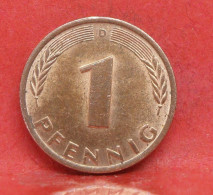 1 Pfennig 1979 D - SUP - Pièce Monnaie Allemagne - Article N°1194 - 1 Pfennig