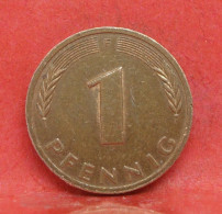 1 Pfennig 1979 F - TTB - Pièce Monnaie Allemagne - Article N°1196 - 1 Pfennig