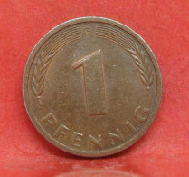 1 Pfennig 1979 G - TB - Pièce Monnaie Allemagne - Article N°1197 - 1 Pfennig