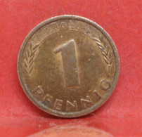 1 Pfennig 1980 G - TTB - Pièce Monnaie Allemagne - Article N°1205 - 1 Pfennig