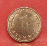 1 Pfennig 1981 F - SUP - Pièce Monnaie Allemagne - Article N°1210 - 1 Pfennig