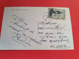 Maroc - Carte Postale De Agadir Pour Marrakech En 1940 - Réf 1561 - Briefe U. Dokumente