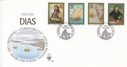 SOUTH WEST AFRICA 1988 4 First Day Covers FDC 60,61,62,63 - Cartas & Documentos