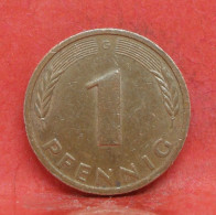 1 Pfennig 1984 G - TTB - Pièce Monnaie Allemagne - Article N°1225 - 1 Pfennig