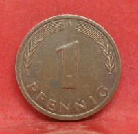 1 Pfennig 1985 F - TTB - Pièce Monnaie Allemagne - Article N°1229 - 1 Pfennig