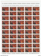 REPUBBLICA:  1968  A. BOITO  -  £. 50  POLICROMO  FGL. 50  N. -  SASS. 1089 - Full Sheets