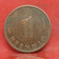 1 Pfennig 1989 F - TB - Pièce Monnaie Allemagne - Article N°1246 - 1 Pfennig