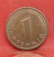 1 Pfennig 1989 F - TTB - Pièce Monnaie Allemagne - Article N°1247 - 1 Pfennig