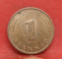 1 Pfennig 1990 D - TTB - Pièce Monnaie Allemagne - Article N°1249 - 1 Pfennig