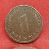 1 Pfennig 1990 F - TB - Pièce Monnaie Allemagne - Article N°1250 - 1 Pfennig