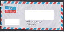 INDIA COVER / REPUBLIC OF MACEDONIA AIR MAIL  (006) - Briefe U. Dokumente