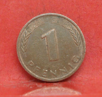 1 Pfennig 1991 F - TB - Pièce Monnaie Allemagne - Article N°1259 - 1 Pfennig