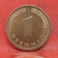 1 Pfennig 1995 J - TTB - Pièce Monnaie Allemagne - Article N°1278 - 1 Pfennig