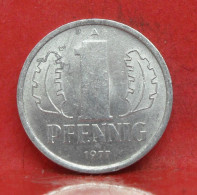 1 Pfennig 1977 A - TTB - Pièce Monnaie Allemagne - Article N°1293 - 1 Pfennig