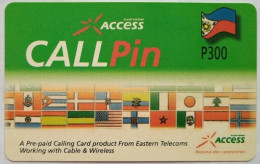 Philippines Eastern Telecoms/ Cable And Wireless P300  MINT " Access Call Pin " - Filippijnen