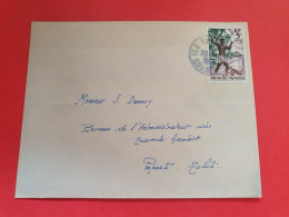 Polynésie - Enveloppe De Fakarava Pour Papeete - Réf 1591 - Storia Postale