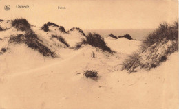 BELGIQUE - Ostende - Dunes -Plage - Océan - Carte Postale Ancienne - Oostende