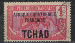 TCHAD              N°  YVERT   1 ( 4 ) OBLITERE    ( OB 11/ 25 ) - Used Stamps