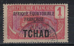 TCHAD              N°  YVERT   1 ( 11 ) OBLITERE    ( OB 11/ 25 ) - Used Stamps