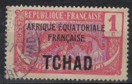 TCHAD              N°  YVERT   1 ( 13 ) OBLITERE    ( OB 11/ 25 ) - Used Stamps