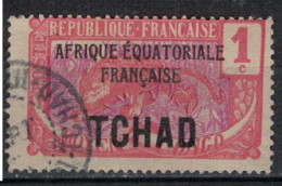 TCHAD              N°  YVERT   1 ( 17 ) OBLITERE    ( OB 11/ 25 ) - Used Stamps