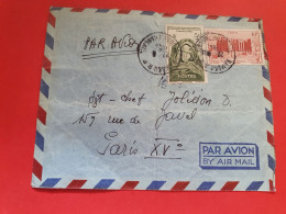 A.O.F. - Enveloppe De Bamako Pour Paris En 1952 - Réf 1609 - Lettres & Documents