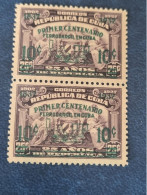 CUBA  NEUF  1937   INTRODUCCION  FERROCARRIL  EN  CUBA   //  PARFAIT  ETAT  //  1er  CHOIX  // Pareja - Unused Stamps
