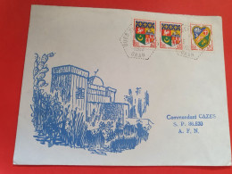 Algérie - Oblitération Hexagonale Sur Enveloppe En 1962 - Réf 1613 - Storia Postale