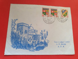Algérie - Oblitération " Delly Tizi Ouzou " Sur Enveloppe En 1962 - Réf 1614 - Covers & Documents