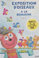 BARBEROUSSE   Carte Pour L'exposition D'oiseaux à NANTES La Beaujoire - Barberousse