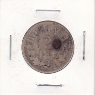 Romania, 2 Lei 1875 - Silver Coin - KM# 8 - Roumanie