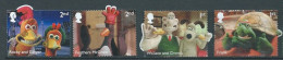 GROSSBRITANNIEN GRANDE BRETAGNE GB 2022 AARDMAN CLASSICS SET 4V USED SG 4723-6 MI 5056-9 YT 5447-50 SN 4284-7 - Gebraucht