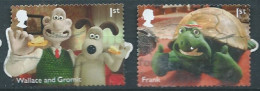 GROSSBRITANNIEN GRANDE BRETAGNE GB 2022 AARDMAN CLASSICS SET 2V USED SG 4725-6 MI 5058-9 YT 5449-50 SN 4286-7 - Gebraucht