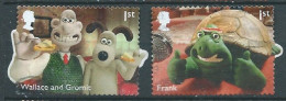 GROSSBRITANNIEN GRANDE BRETAGNE GB 2022 AARDMAN CLASSICS SET 2V USED SG 4725-6 MI 5058-9 YT 5449-50 SN 4286-7 - Used Stamps