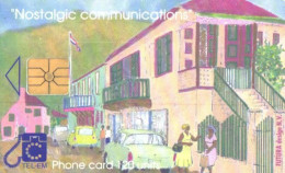 Antilles:Used Phonecard, Tel-em, 30,10 Nafls/17 US$, 120 Units, Street View - Antilles (Neérlandaises)