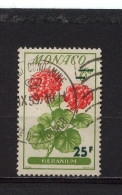 MONACO - Y&T N° 518° - Fleur - Géranium - Oblitérés