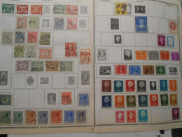 Pays Bas Collection , 100 Timbres Obliteres Sur Pages D Album - Verzamelingen