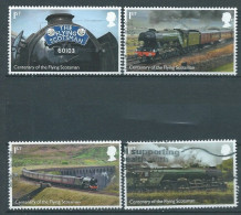 GROSSBRITANNIEN GRANDE BRETAGNE GB 2023 FLYING SCOTSMAN SET 4V USED SG 4783-6 MI 5144-7 YT 5536-9 SN 4336-9 - Used Stamps