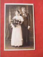 RPPC  Named On Back.  Married Couple 1934           Ref 6129 - Noces