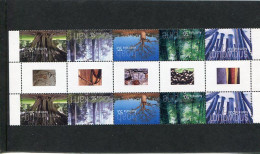 AUSTRALIA - 2005  NATIVE TREES  GUTTER  STRIP  MINT NH - Blocchi & Foglietti